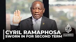 &lsquo;New era&rsquo;: Ramaphosa sworn in as South Africa&rsquo;s president for second term