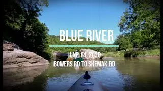 Kayaking the Blue River - Highland, WI - Bowers Rd to Shemak Rd - June 2020