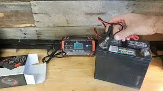 ABLY Car Battery Charger 8-Amp, 24V and 12V Battery