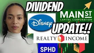 Realty Income, MAIN, Disney, SPHD & More! | DIVIDENDS PAID