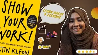 4 lessons from the book &lsquo;show your work&rsquo;|Sidratul Montaha