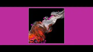 #8681 Prizm Pour Aquatic Unknown Contemporary Art Fluid Acrylics 4.21.2022intuitive art