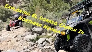 🏔️Insane Ride Up El Dorado Canyon In Northern Nevada😎 #adventure #offroad #outdoors #utv