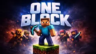 Thonda gamerz is live! Minecraft one block Survival series part 3😱😱😱🙏😁😍