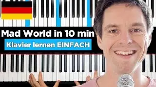 Mad World - Gary Jules - Klavier lernen EINFACH