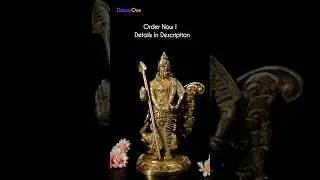 Brass Murugan idol / call: 7397133820 / Buy Online : Vgocart.conm