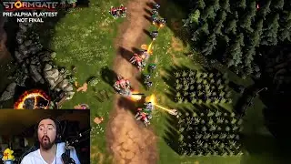 Asmongold Reacts to Stormgate | NEW RTS By Ex-Blizzard Devs