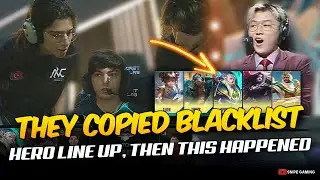 THIS TEAM COPIED BLACKLIST HERO LINE UP AND THEN THIS HAPPENED. . . 😮
