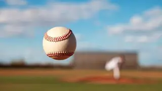 Pro baseball player sports pearls on the field