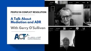 Webinar: A Talk about Mediation and ADR with Gerry O'Sullivan