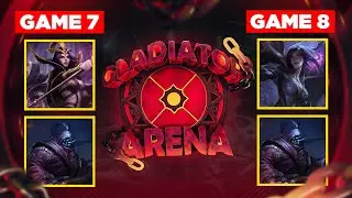 GLADIATOR ARENA W/ GAETHAN JOUR 1 | GAME 7-8
