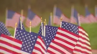 Field of Flags at Laborers Local 190