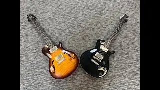 Hollow Body vs Solid Body Guitar - Part 2 (with distortion)