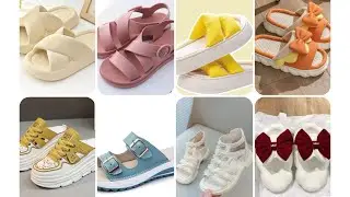 Trendy korean sandals with names\sandals for girls2024@Wfashion_305