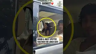 Ahaan Panday & Aneet Padda were Spotted together for a Lunch date 😍