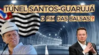 O T&uacute;nel Submerso INACREDIT&Aacute;VEL que Vai REVOLUCIONAR o Tr&acirc;nsito da Baixada Santista AP&Oacute;S  100 ANOS!