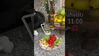 Bir G&uuml;nde Ne Yiyorum #reklamdeğildir #food #asmr #g&uuml;nl&uuml;kvlog