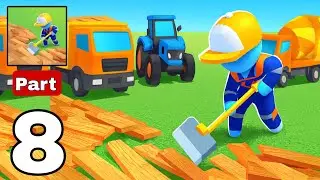 Scrape Master: Gameplay walkthrough Part 8 - Rescue house and repair (Handcam gameplay)