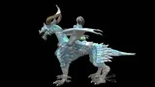 Dragonio3's Archives: Spore  Person riding a dragon!