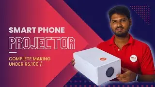 Simple Smart Phone Projector making at Home  | Mad Engineer