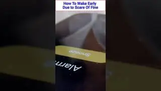 How to Wake Up Early Best Life Hack🌅#amazing#youtubeshorts #hack#lifehacks#new#wakeup#concentration