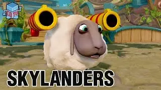 Предварительный обзор игрового процесса Skylanders Trap Team SHEEP CREEP
