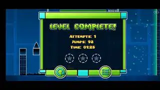 Geometry dash but with hard settings part 1