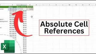 Excel Quick Tip - F4 for Absolute Cell References