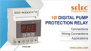 Selec PPRD-4M-1-230V 1&Oslash; Digital Pump Protection Relay: Connections, Programming, and Applications