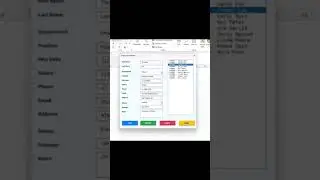 Excel HR System From Scratch #excel #vba #tutorial