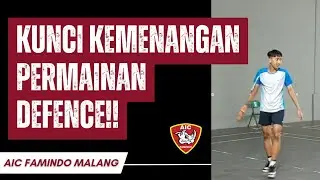 STRATEGI DEFENCE BALIK SERANG DALAM PERMAINAN SINGLE