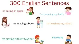 300 Action verbs in English with Sentences | Action verbs for beginners | Daily Sentences