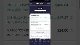 Quickly check credit score with discover
