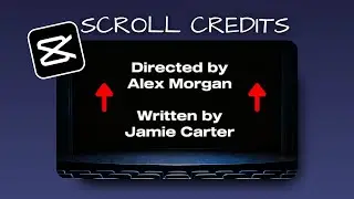 How To Create Movie Credits Scrolling Text in Capcut PC/Laptop