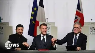 FULL SPEECHES: Zelenskiy, Merz, Macron, Starmer & U.S. Envoys Announce Ukraine Security Deal | AC14