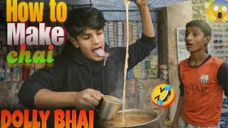 How to make chai in dolly style🔥😎❤️! [Ashwin-07vlogs]