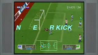 Argentina - Croatia (ISS Pro 98 | PS1 Gameplay)