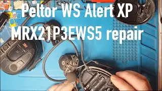 Peltor WS Alert XP MRX21P3EWS5 repair
