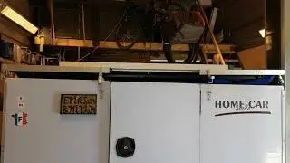 Elektrisch dak zelfbouw caravan
