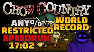 Crow Country Any% Restricted Speedrun in 17:02 (Former Record)