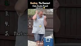 Ranking The Funniest Fake Snake Prank #shorts #ranking #viralvideos