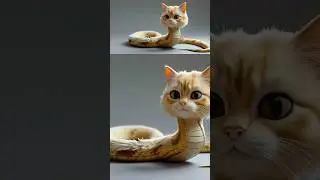 Animal hybrids 🐊 cute/strange creatures #shorts #animalhybrid #animalai #animals #animalfusion
