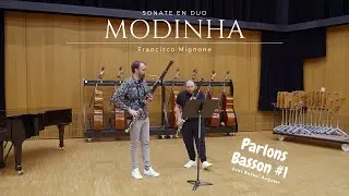 Sonate N°1 pour deux Bassons de Francisco Mignone Modinha