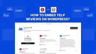 How to embed Yelp reviews  on WordPress?
