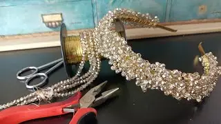 Изготовление коронки из хрустального камня