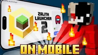 تشغيل ماينكرافت Java على الهاتف باستخدام Zilth Launcher 2 😱🔥