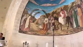 August 10, 2023 - reflection at Bethphage where Jesus mounted the donkey to enter Jerusalem