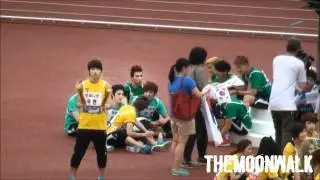 120710 MBC SPORT IDOL-MBLAQ VS INFINITE BEFORE GAME