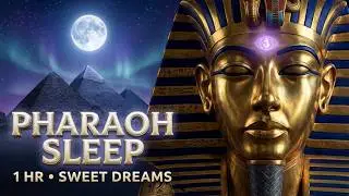 Ancient Egyptian Sleep Music 🌙 1 Hour Pharaoh's Dream Journey &bull; Deep Sleep Meditation