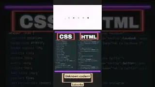 Social media hover effect using html css ✨